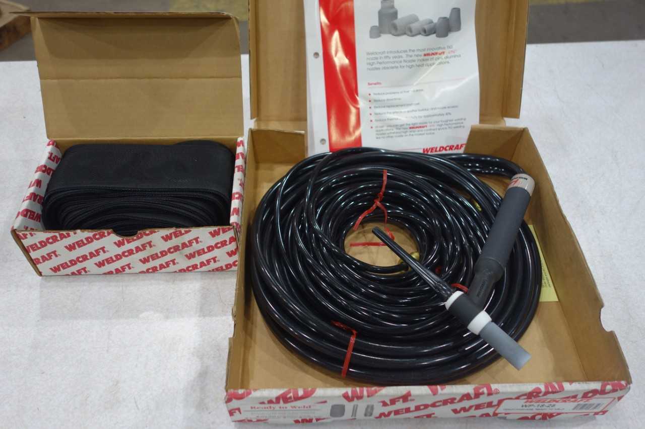 Weldcraft WP-18-25 Torch Package with WC-3-22 22FT. Cable Cover - WELDING EQUIPMENT