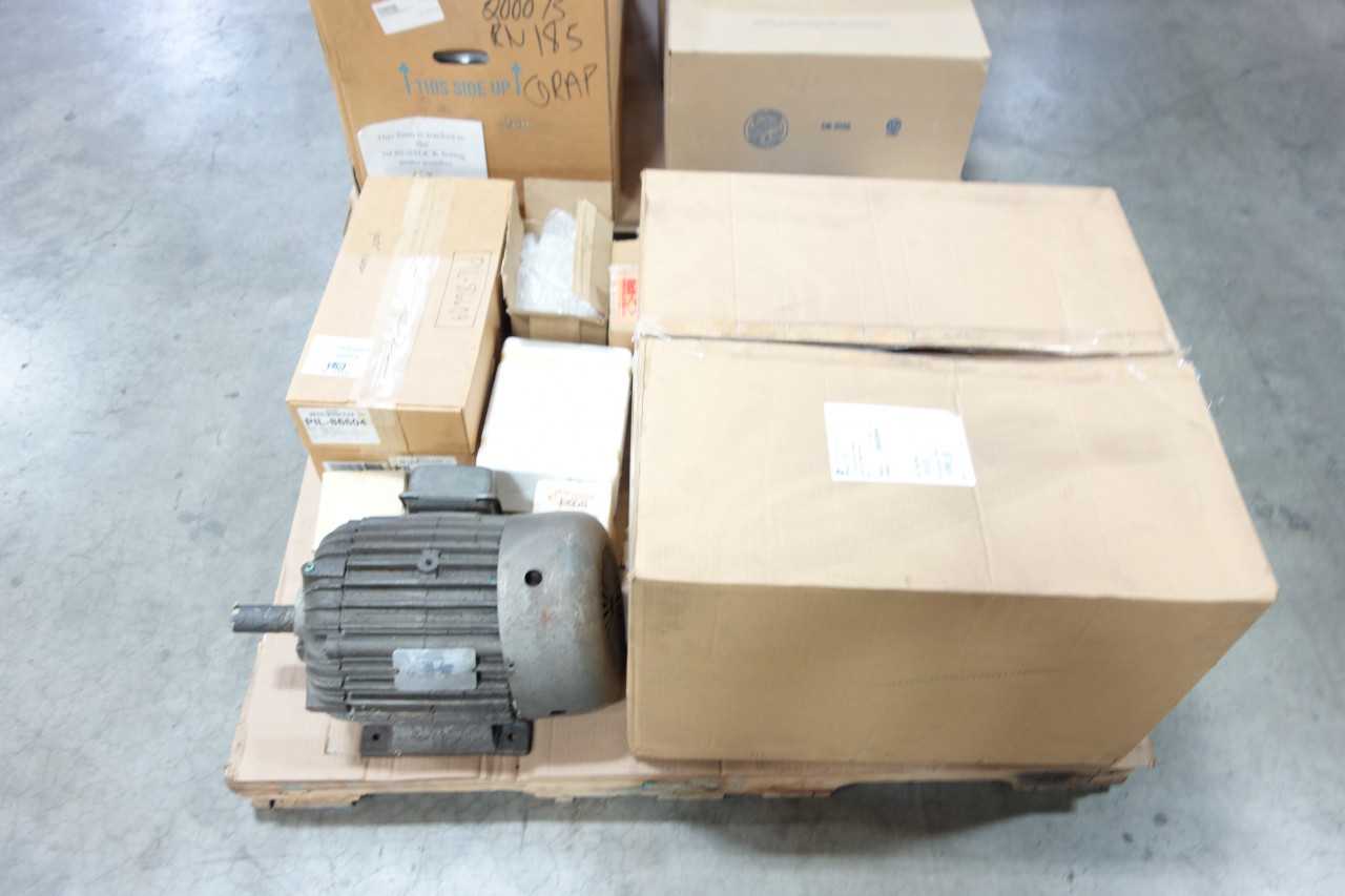 2 PALLETS OF ASSORTED ELECTRICAL - ELECTRICAL COMPONENTS