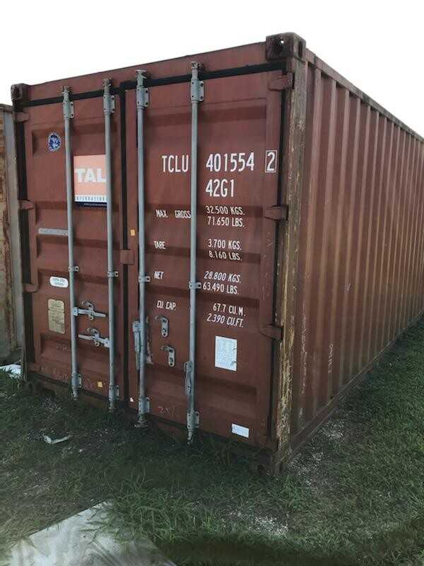 Container #2 (4015542) with Contents, Printers, Conveyors, Supplies, Chargers, Pallet Levelers and more! (Container included) - INDUSTRIAL PARTS