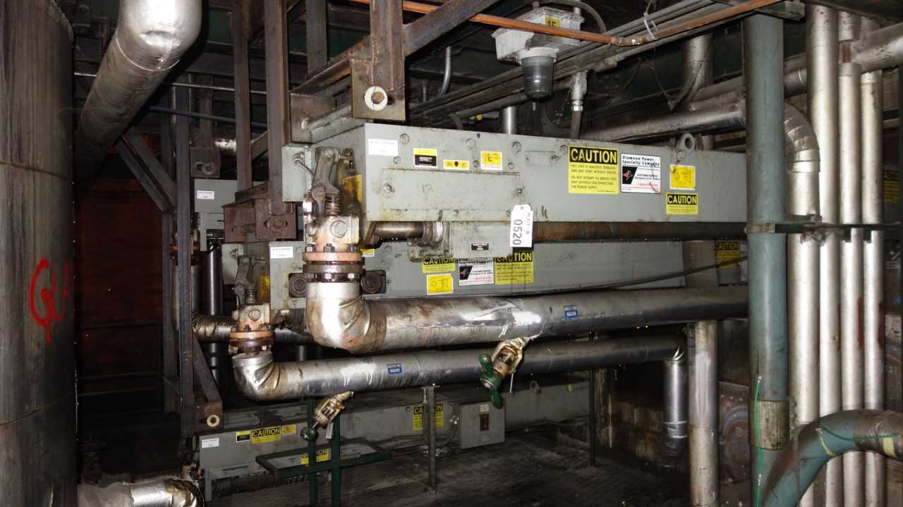 LOT OF 4 DIAMOND POWER IK600 300PSI 460V-AC SOOTBLOWER - PROCESS EQUIPMENT
