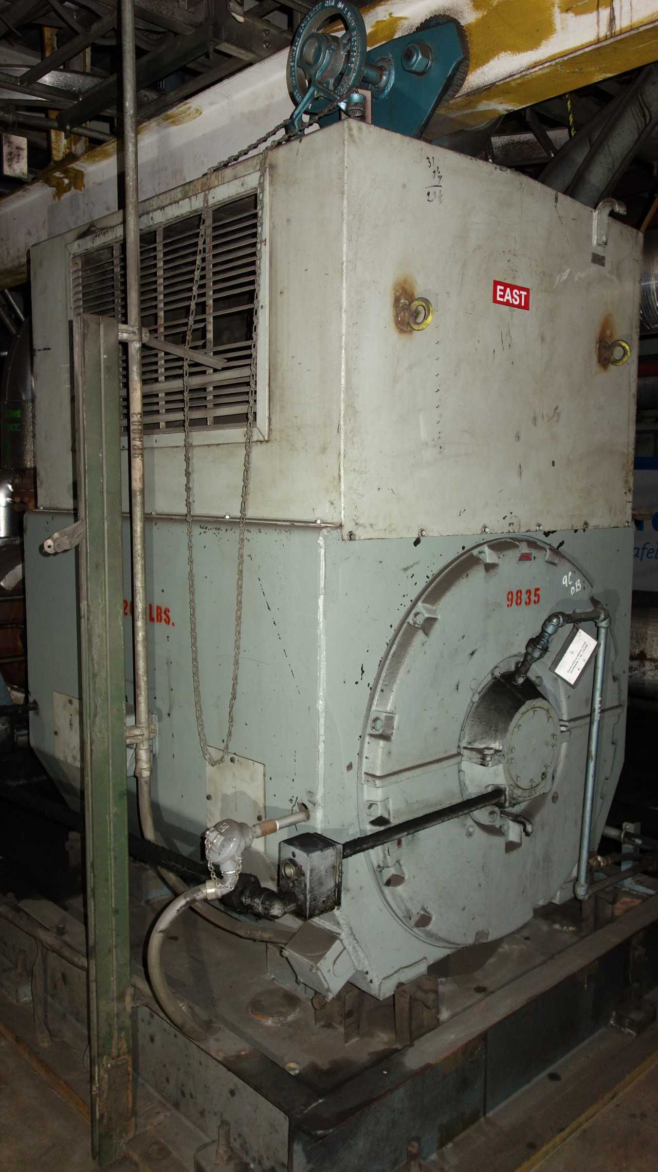 ALLIS CHALMERS 136 GWS 1250HP AC MOTOR 2300V 3020SS6 - MISCELLANEOUS