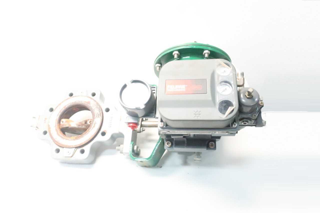 FISHER 8580 2052 DVC6200 STAINLESS CONTROL VALVE 4IN - CONTROL VALVE