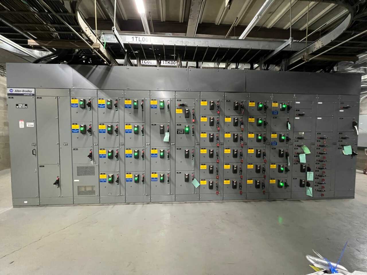 Allen Bradley Centerline 2100 MCCs - SWITCHGEAR