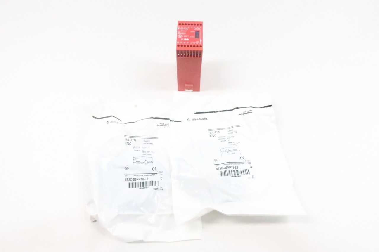 ALLEN BRADLEY 440R-S07281 GUARDMASTER STOP MOTION DETECTOR - AUTOMATION & CONTROLS