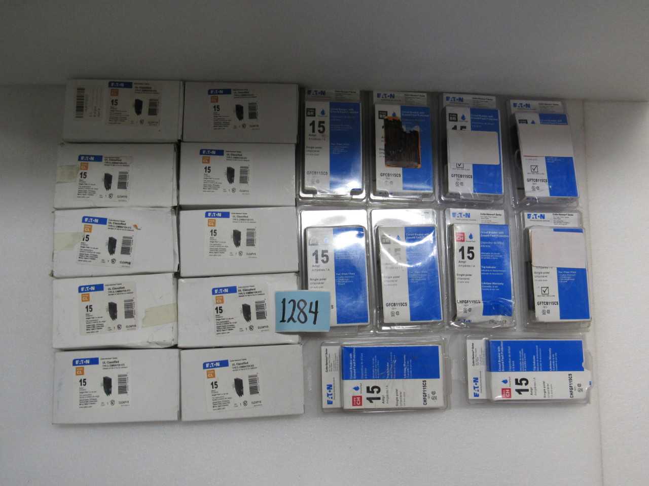 LOT OF EATON RESIDENTAL BREAKERS - MISCELLANEOUS