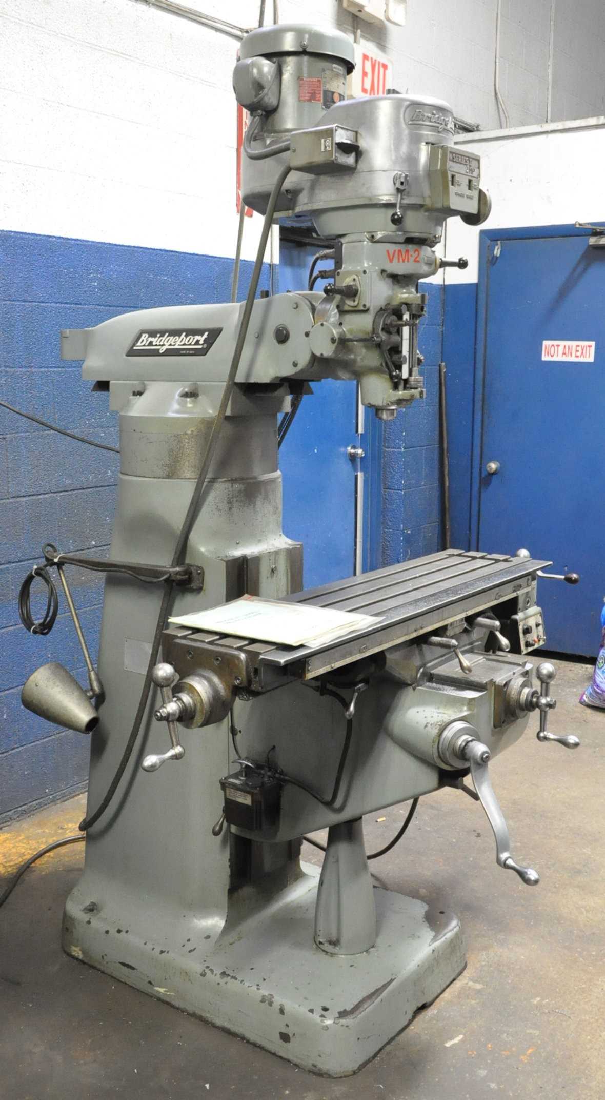 Bridgeport Series I Vertical Milling Machine - MILLING MACHINES
