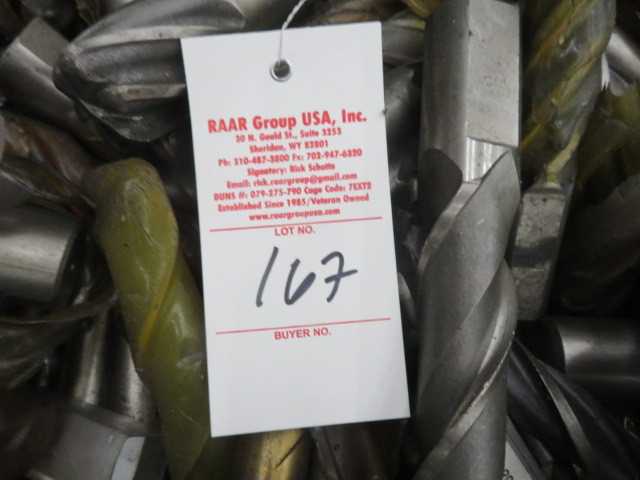 Lot of End Mills Drill and Various Items - MACHINING ACCESSORIES & TOOLING