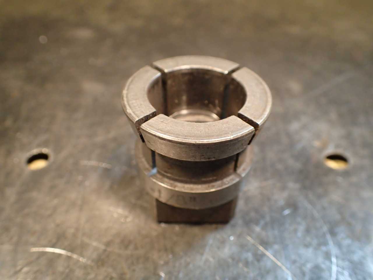 Ziegler 3LX-896C Square Drive Tap Collet: 1-1/8" FL Tool 3-TC-896 TA3-896C LX3 - HOLEMAKING TOOLS