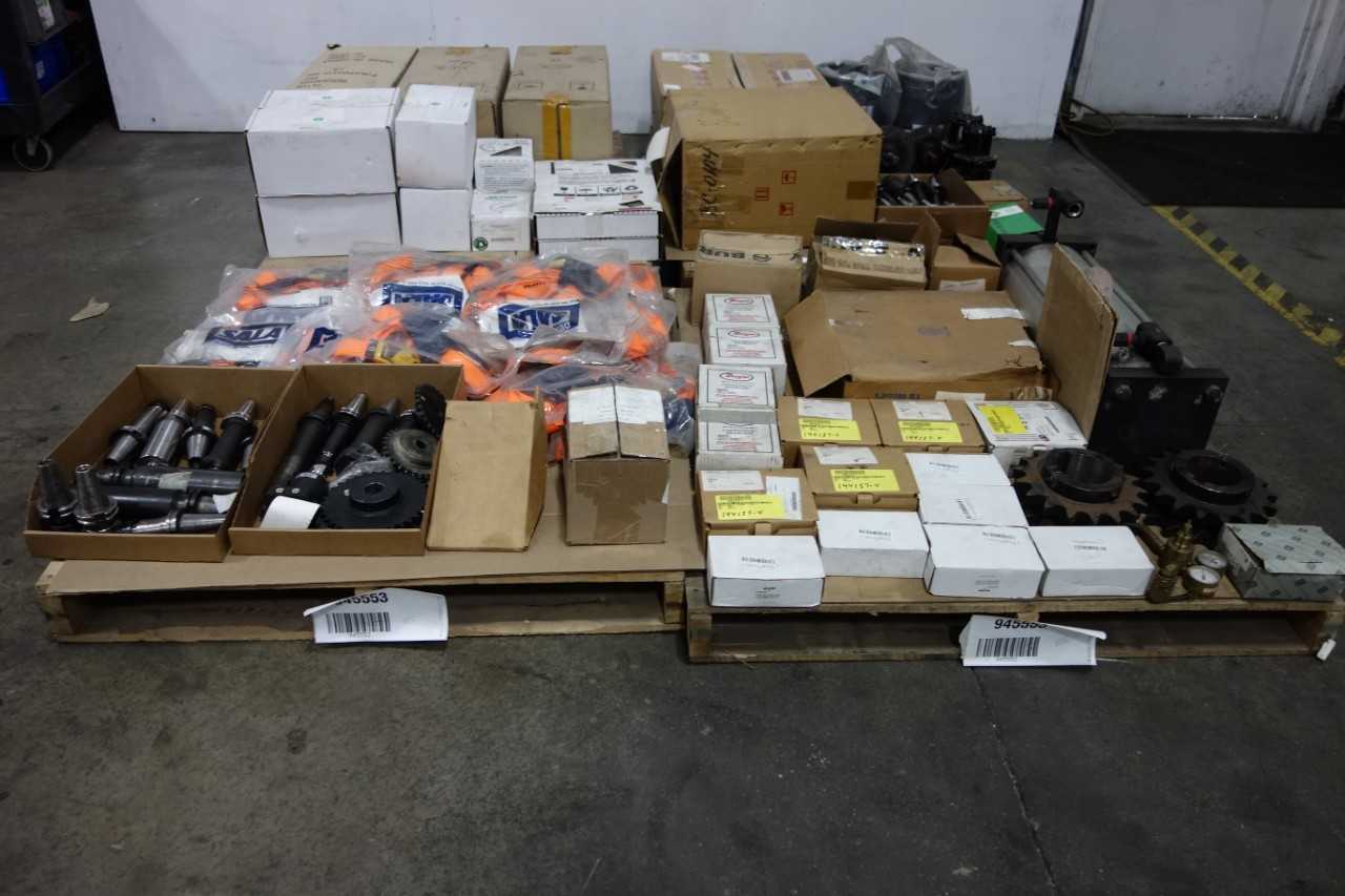 4 PALLETS OF ASSORTED MRO - INDUSTRIAL PARTS