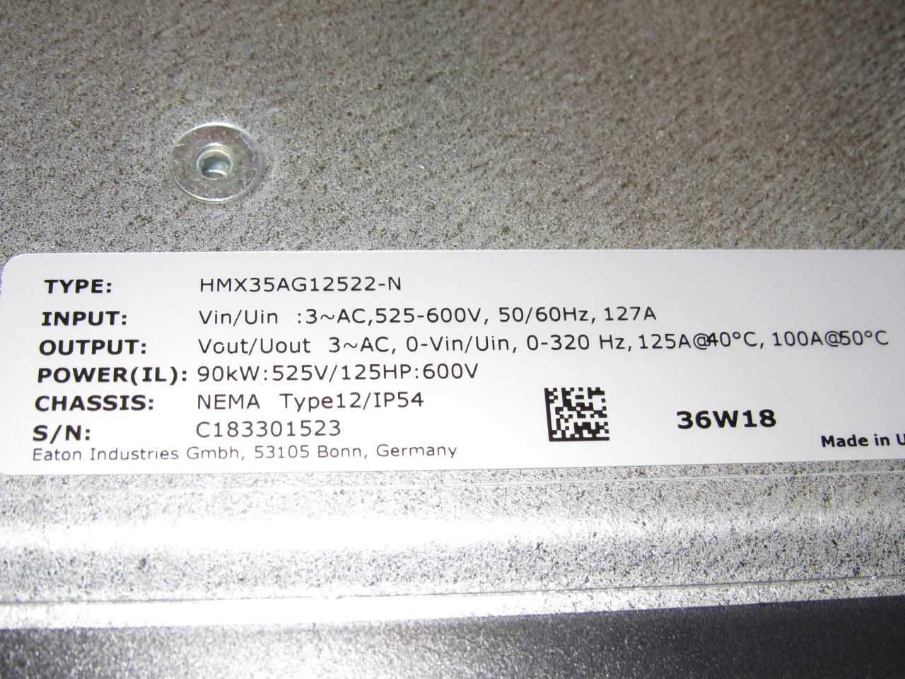 Eaton AC Drive - MOTOR DRIVES