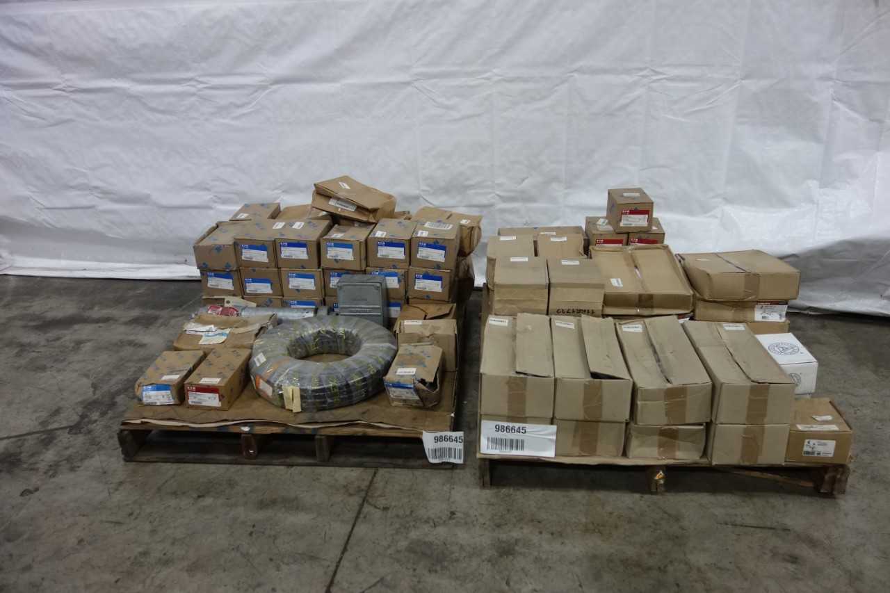 2 PALLETS OF ASSORTED CONDUIT FITTINGS - CONDUIT FITTING