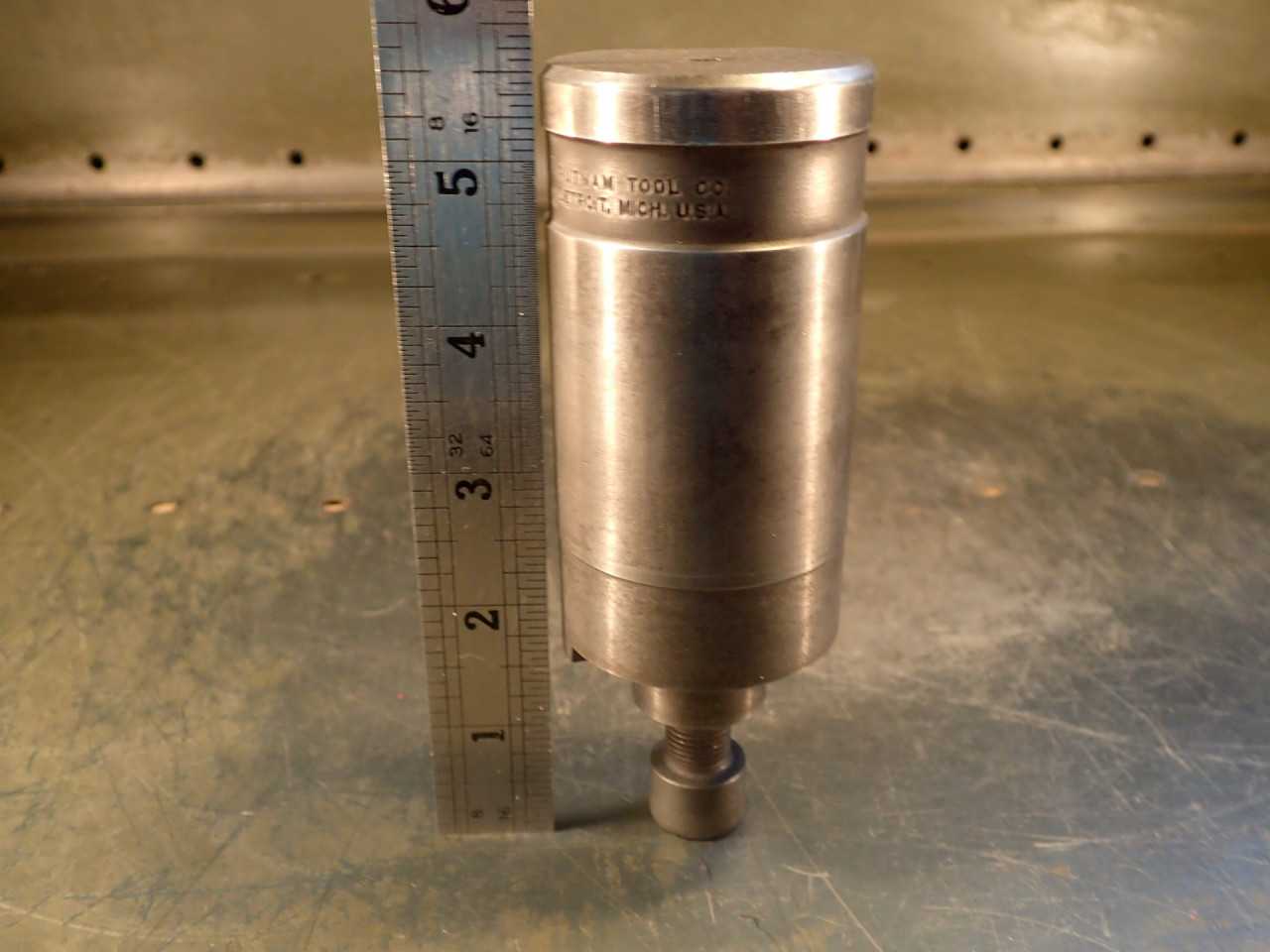 Putnam Tool PLS37 1" Shell Mill Arbor: 2" Twist-Lock Straight Shank, USA - MACHINING ACCESSORIES & TOOLING