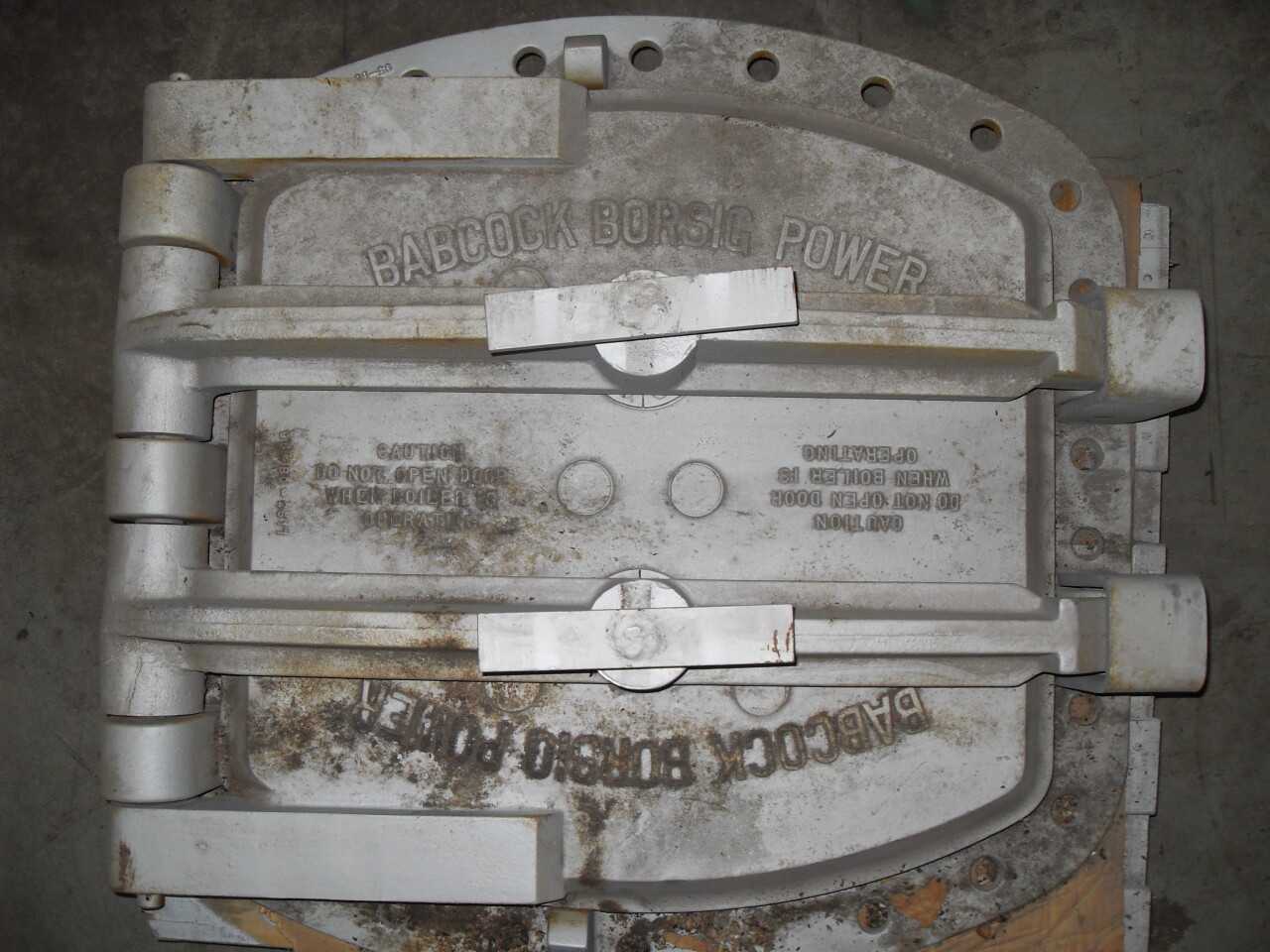 Lot of 8 NEW Riley & Babcock Boiler Doors - BOILERS