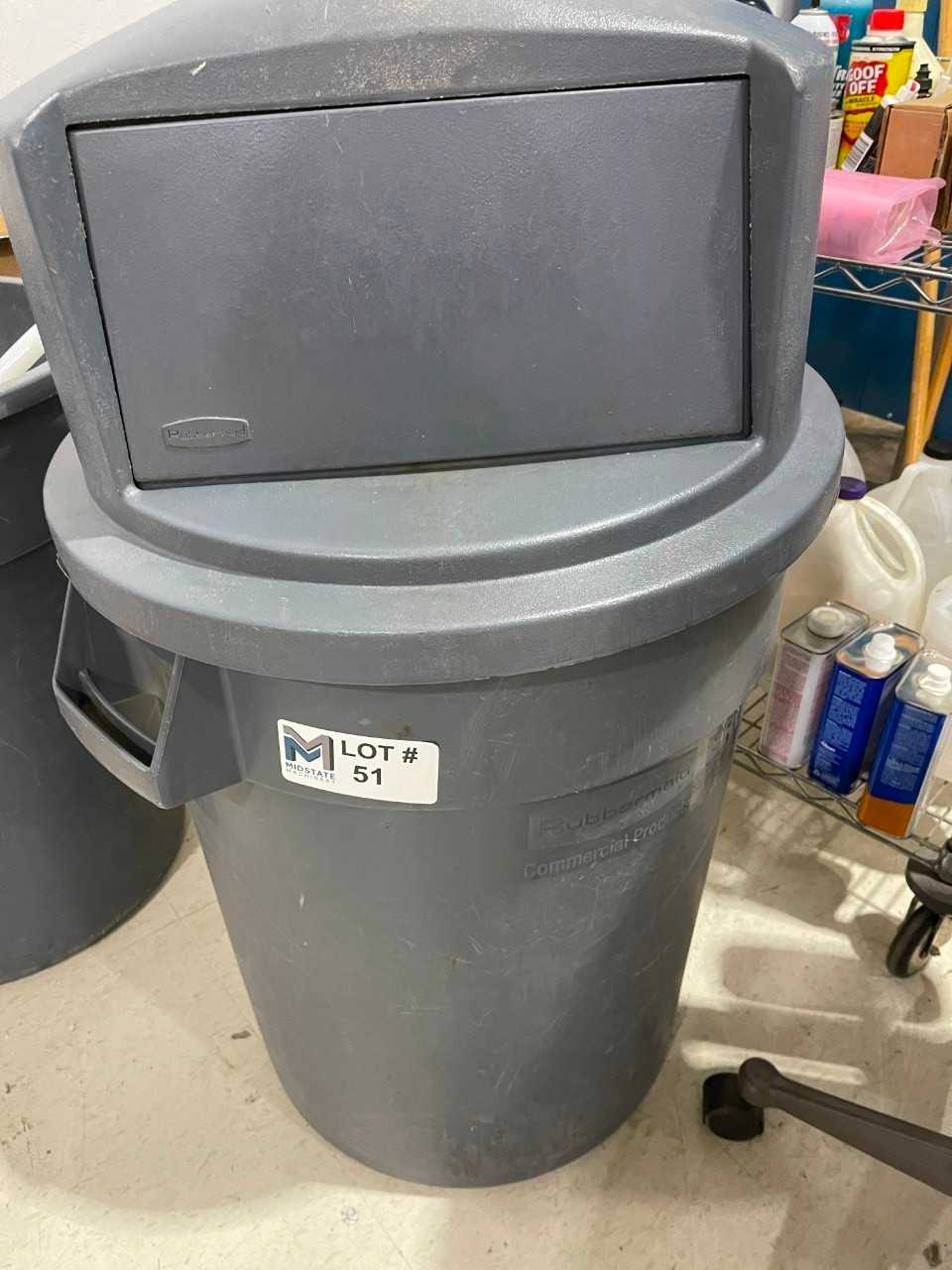 50 Gallon Trash Can - WASTE BINS