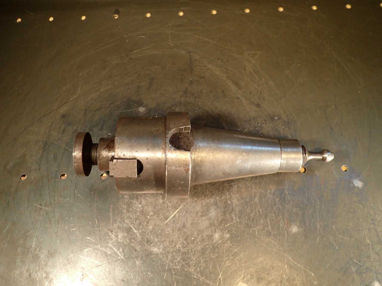 1-1/2" Shell Mill Arbor Tool Holder: 3" Projection, NMTB-50 Taper Shank - HOLEMAKING TOOLS