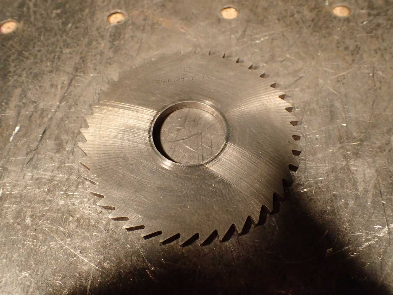 Brown & Sharpe 5/32" x 3" Horizontal Mill Metal Slitting Saw: 1" Arbor Hole, USA - MILLING TOOLS