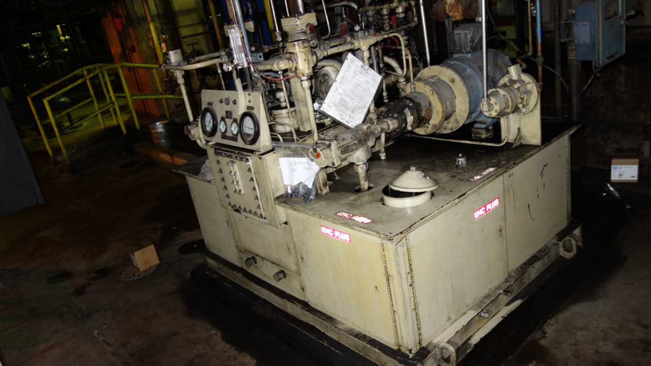 HYDRAULIC POWER UNIT WITH 2X HARTMANN PUMPS, VALVES - VALVES