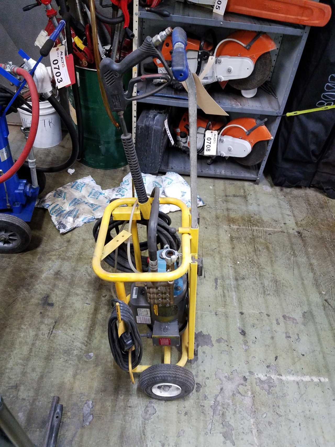 Electric pressure washer, 1000PSI 2GPM, 115V-AC - PLANT & FACILITY EQUIPMENT