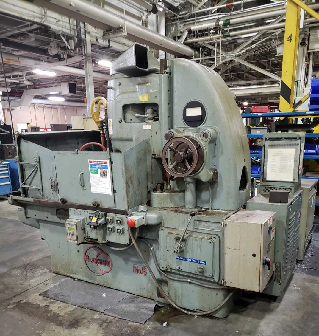 Blanchard Grinder - GRINDING MACHINES