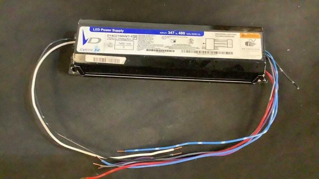 (Approximately 40) Everline Assorted LED Drivers D14CC150HVT-F, D530C150UVT-F20KC - LIGHTING