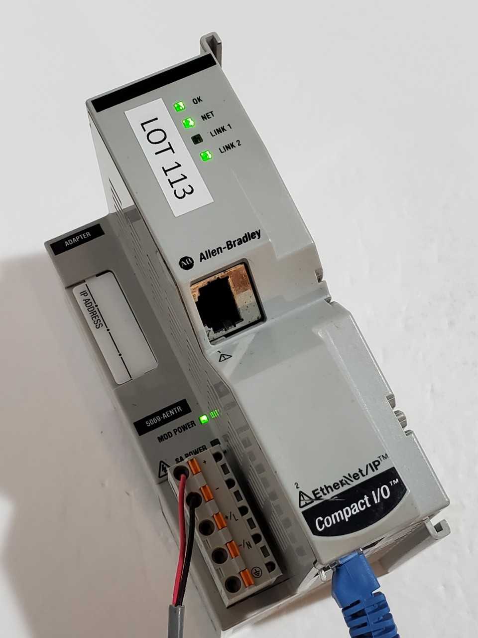 Allen Bradley Compact 5000 5069-AENTR - AUTOMATION & CONTROLS