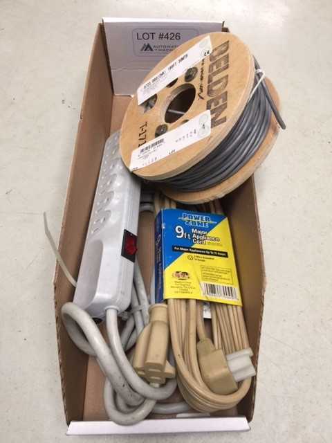 Extension Cords and Audio Communications Cable Reel - MISCELLANEOUS Extension Cords and Audio Communications Cable Reel - MISCELLANEOUS