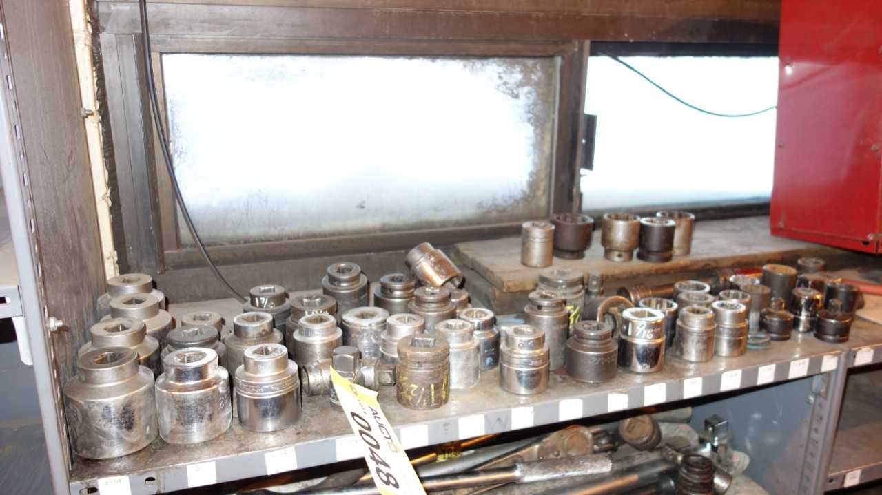 CONTENTS OF SHELF SECTION - MACHINING ACCESSORIES & TOOLING