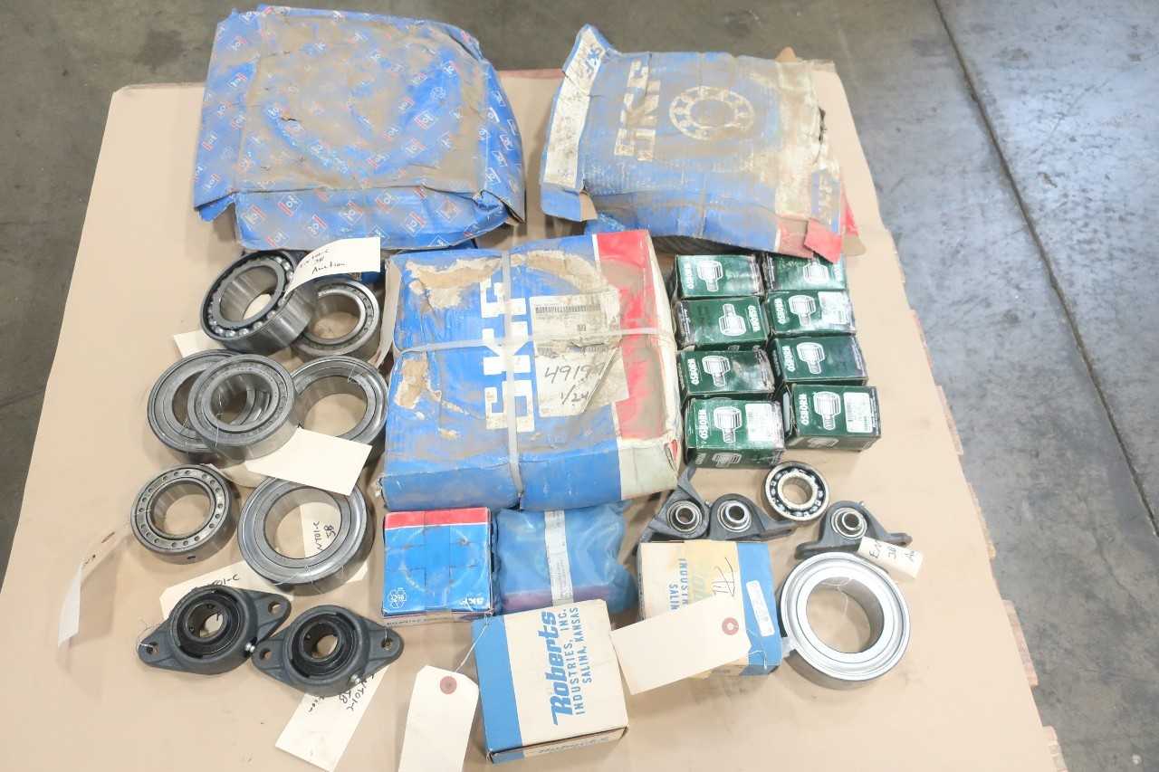 1 PALLET OF ASSORTED ROLLER BEARINGS, SKF, ROBERTS, 32036X - BEARINGS