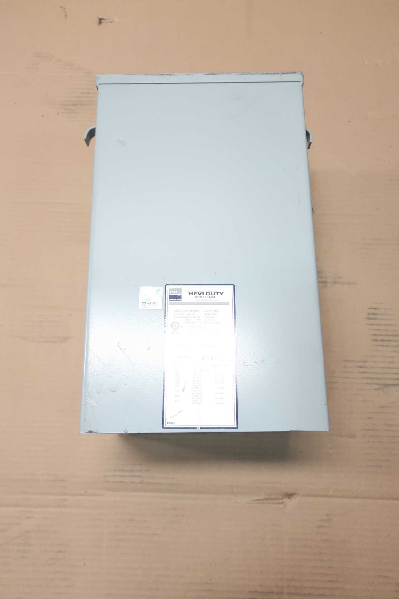 EGS HS5F75AS HEVIDUTY DRY TRANSFORMER 1PH 75KVA 240480VAC 120240VAC - CONTROL TRANSFORMERS