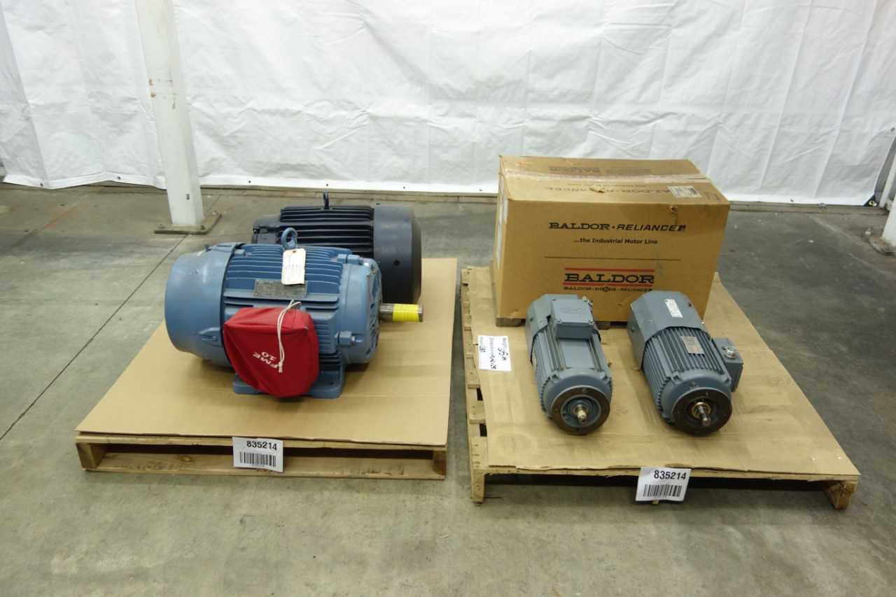 2 PALLETS OF AC MOTORS - ELECTRIC MOTORS