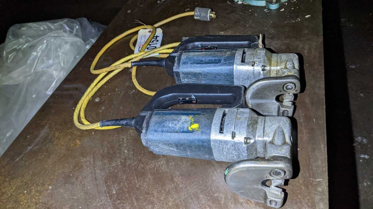 Lot of 2 Bosch Unishear Model 0 601 507 124 - ELECTRIC POWER TOOLS