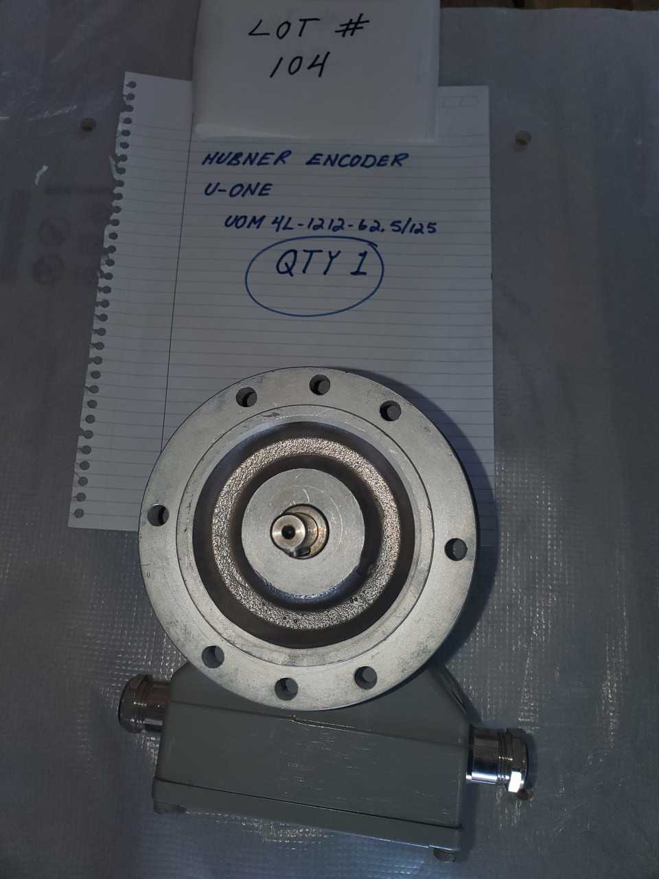 HUBNER ENCODER TYPE U-ONE - MISCELLANEOUS