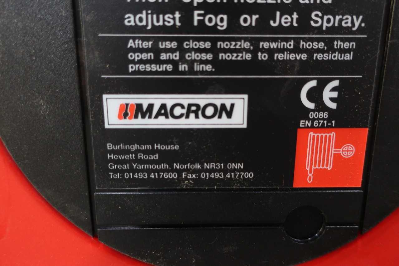 PALLET OF 2 MACRON HOSE REELS - HOSE