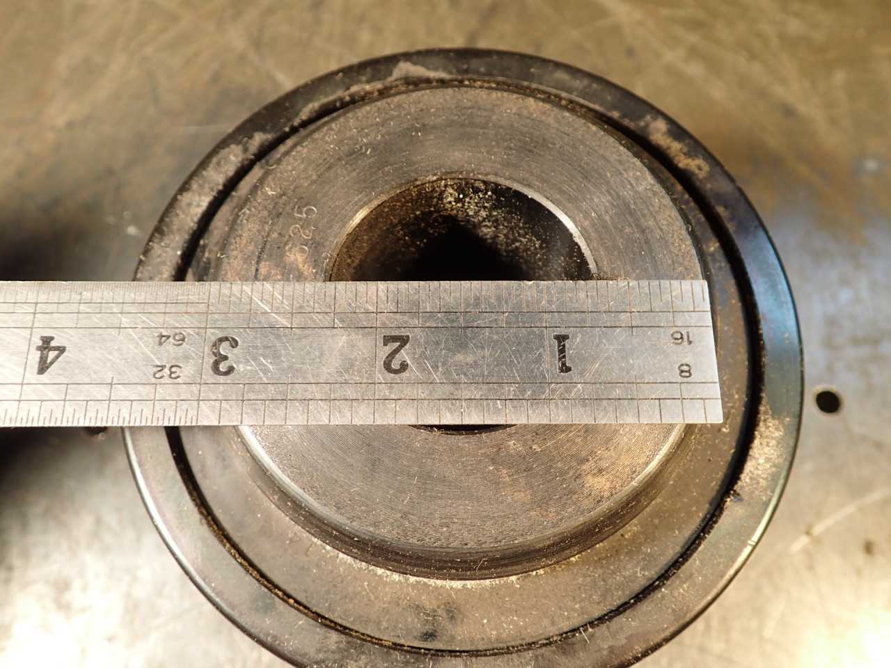 Sier-Bath Flexible Gear Coupling: 1-5/8" (1.625") Bore, 3/8" x 3/16" Keyway NOS - POWER TRANSMISSION