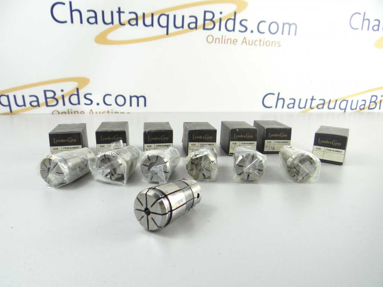 7 New TG75 Lyndex Collets 3-16 to 11-16 - HOLEMAKING TOOLS
