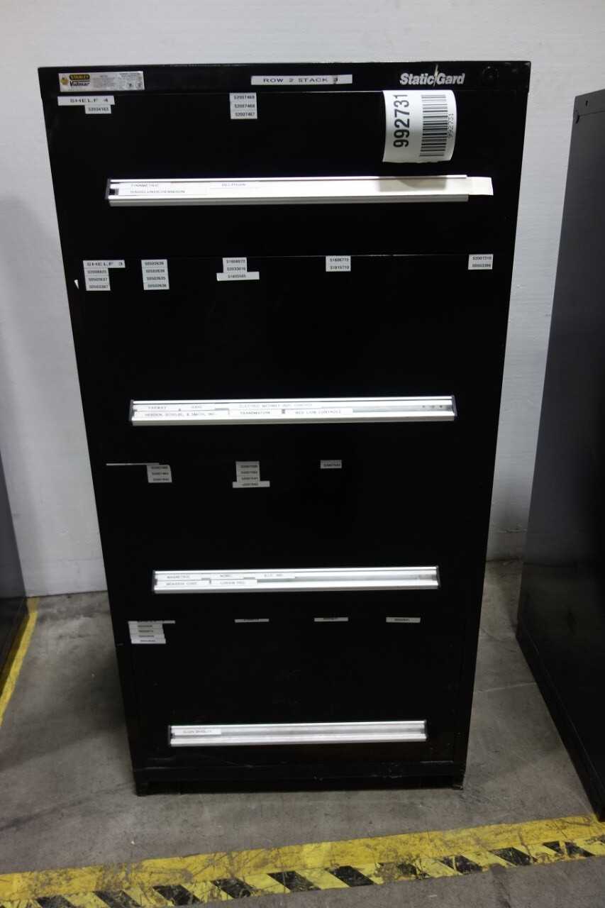STANLEY VIDMAR STATICGARD 4 DRAWER CABINET - TOOL STORAGE