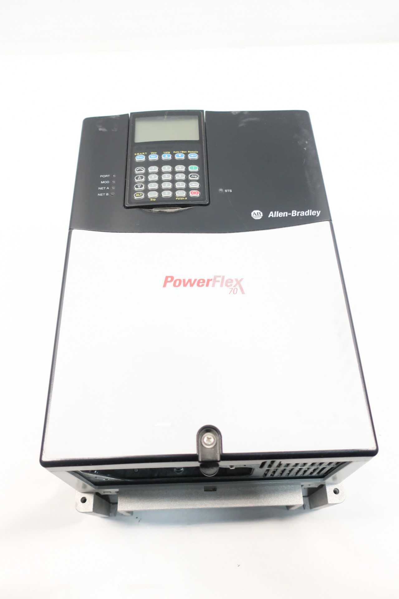 ALLEN BRADLEY 20AB042A0AYNANC0 POWERFLEX 70 VFD15HP - MOTOR DRIVES