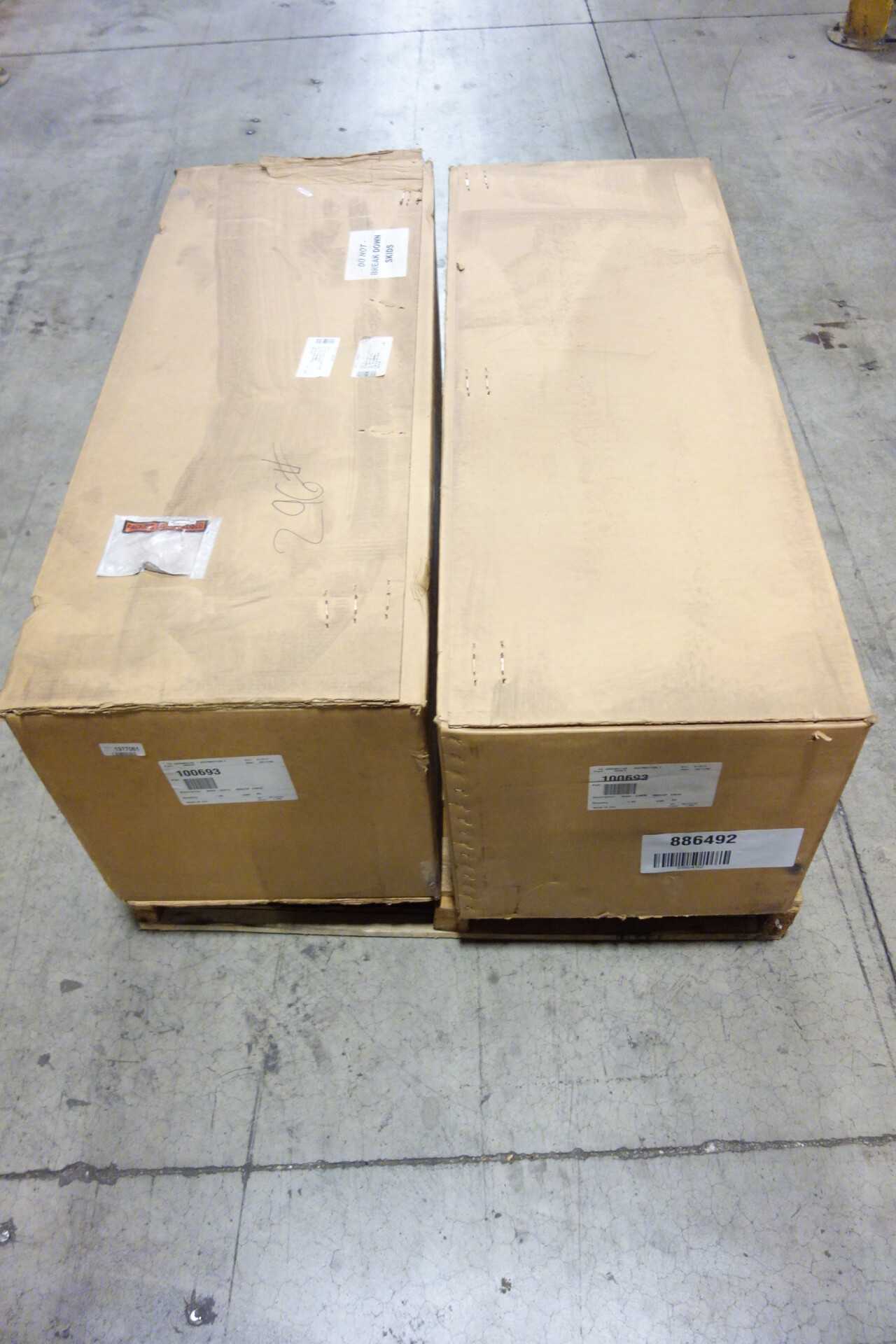 LOT OF 2 CHROMALOX HEATING ELEMENTS - HVAC EQUIPMENT