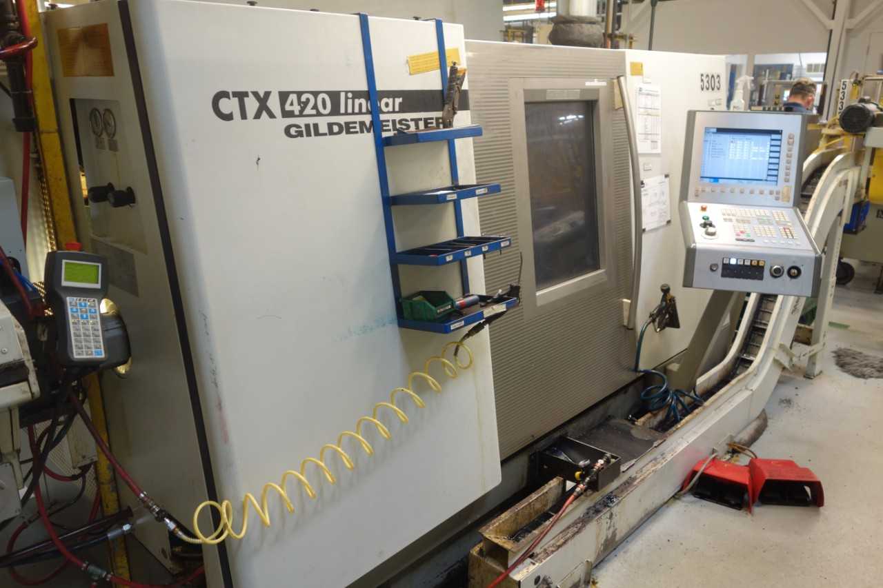 2004 Gildemeister CTX 420 Linear CNC turning center - CNC LATHES