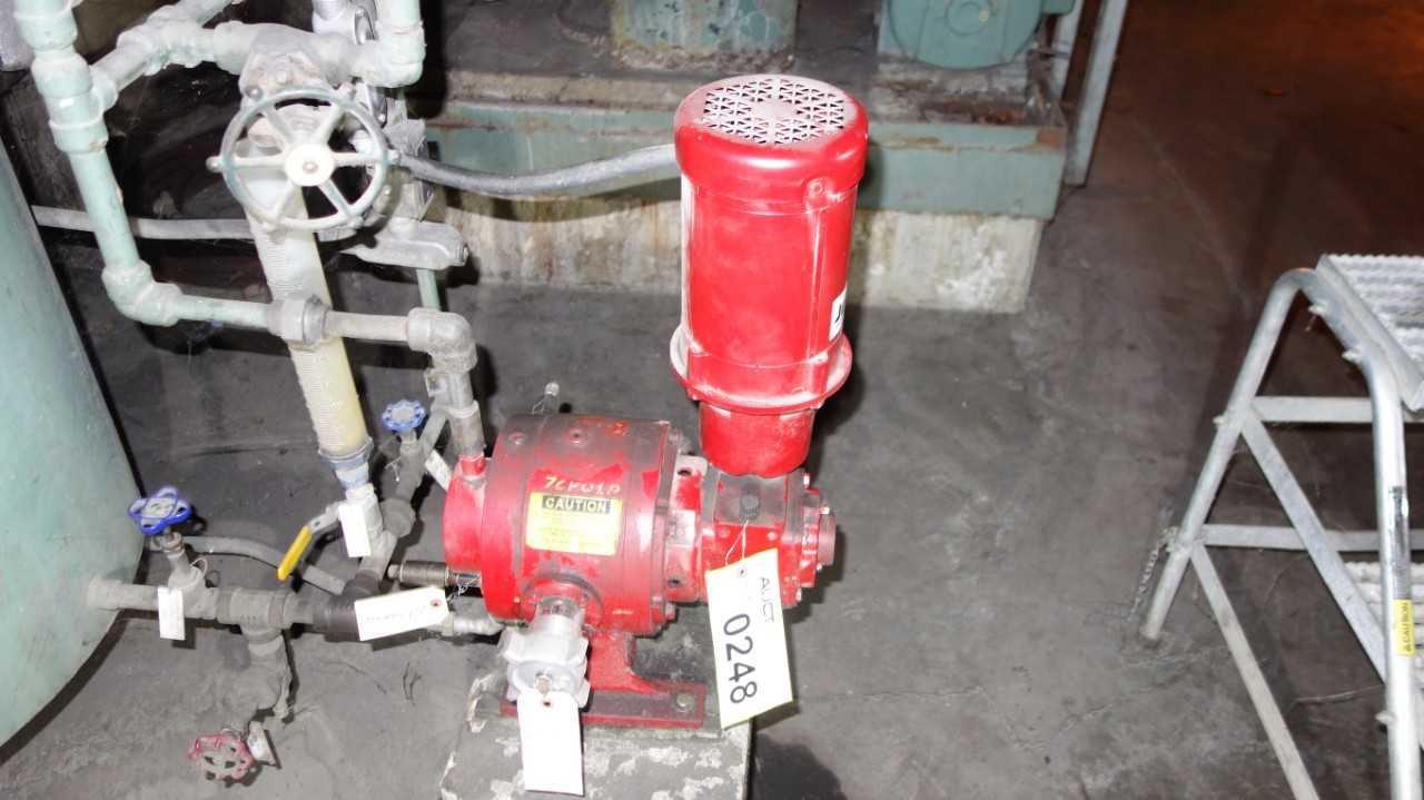 JESCO 5711 6.3GPM 0.5HP 230/460V-AC DOSING PUMP - PUMPS
