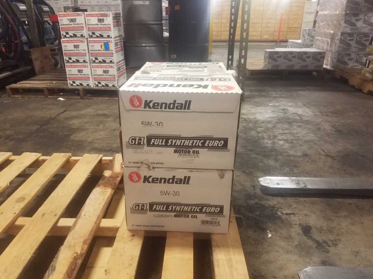 Lot of 4 Cases - KENDALL GT-1 FULL SYNTHETIC EURO 5W30 12x1QT CASE - MISCELLANEOUS