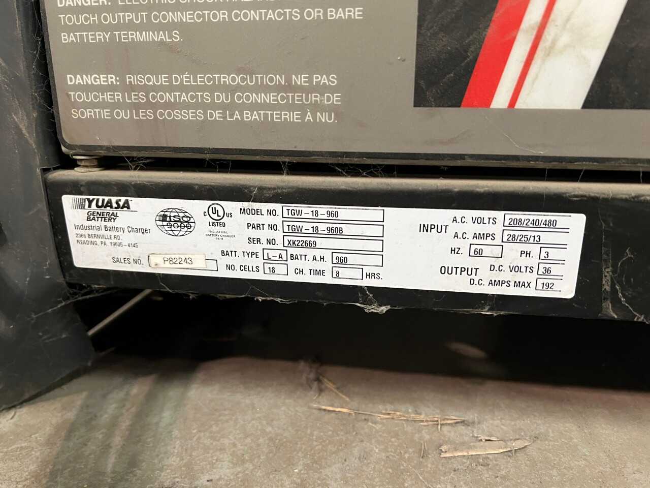 3X FORKLIFT BATTERY CHARGERS - 24V AND 36V (NEW MEXICO) - MATERIAL HANDLING