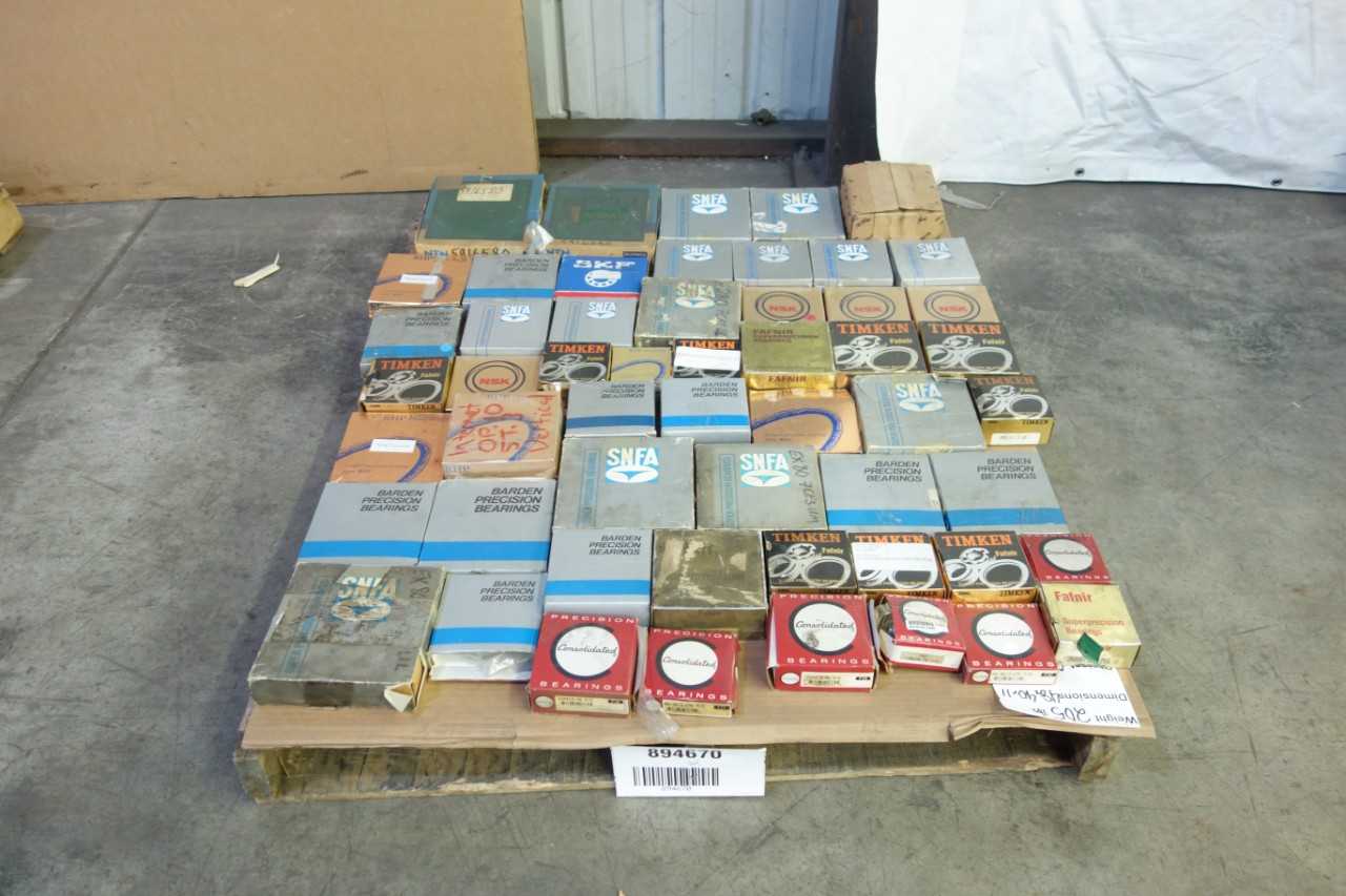 PALLET OF ASSORTED ROLLER BEARINGS - BEARINGS