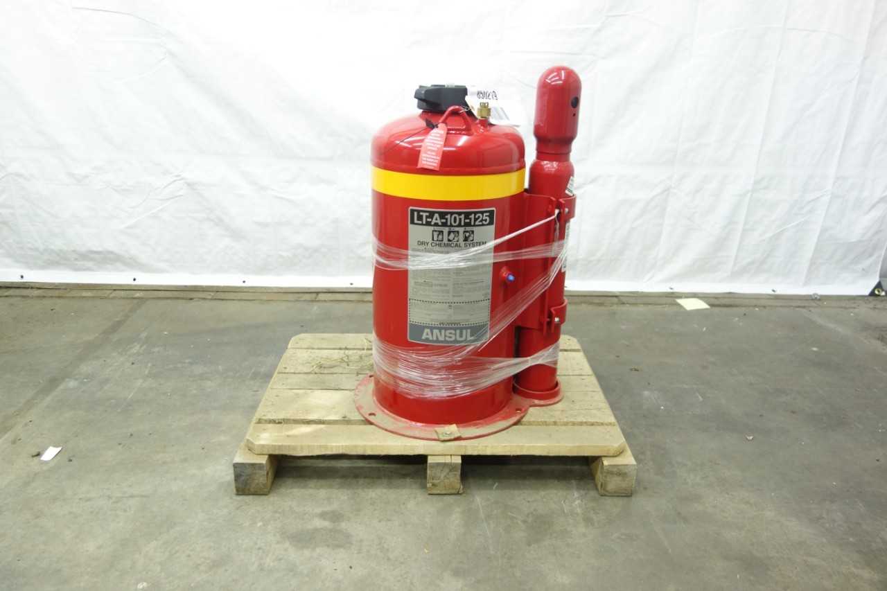 ANSUL LT-A-101-125 DRY CHEMICAL SYSTEM - SAFETY EQUIPMENT ANSUL LT-A-101-125 DRY CHEMICAL SYSTEM - SAFETY EQUIPMENT