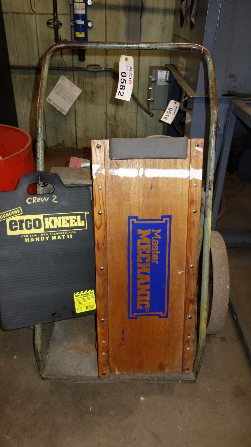 MOBILE HAND TRUCK WITH CREEPER - ROLLING CARTS