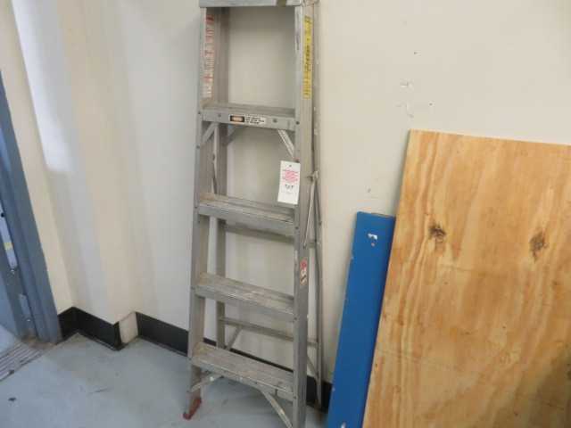 Wilton Vice and Table (1) vice, and Cabinet and Ladder - MISCELLANEOUS