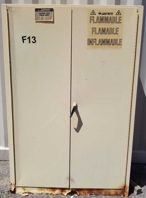 Fire Cabinet 18" L x 43.25" W x 65" H - TOOL STORAGE