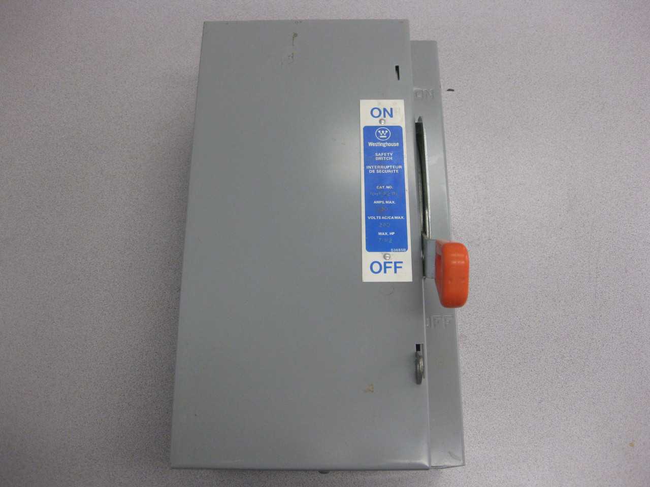 Westinghouse Safety switches NHF421N QTY 10 - ELECTRICAL PARTS