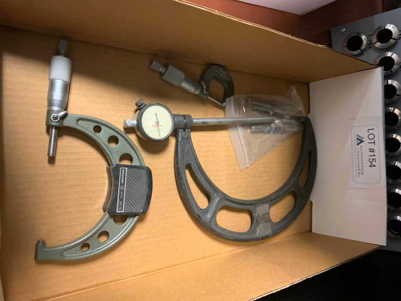 Starrett/Mitutoyo Outside Micrometers - ELECTRIC POWER TOOLS