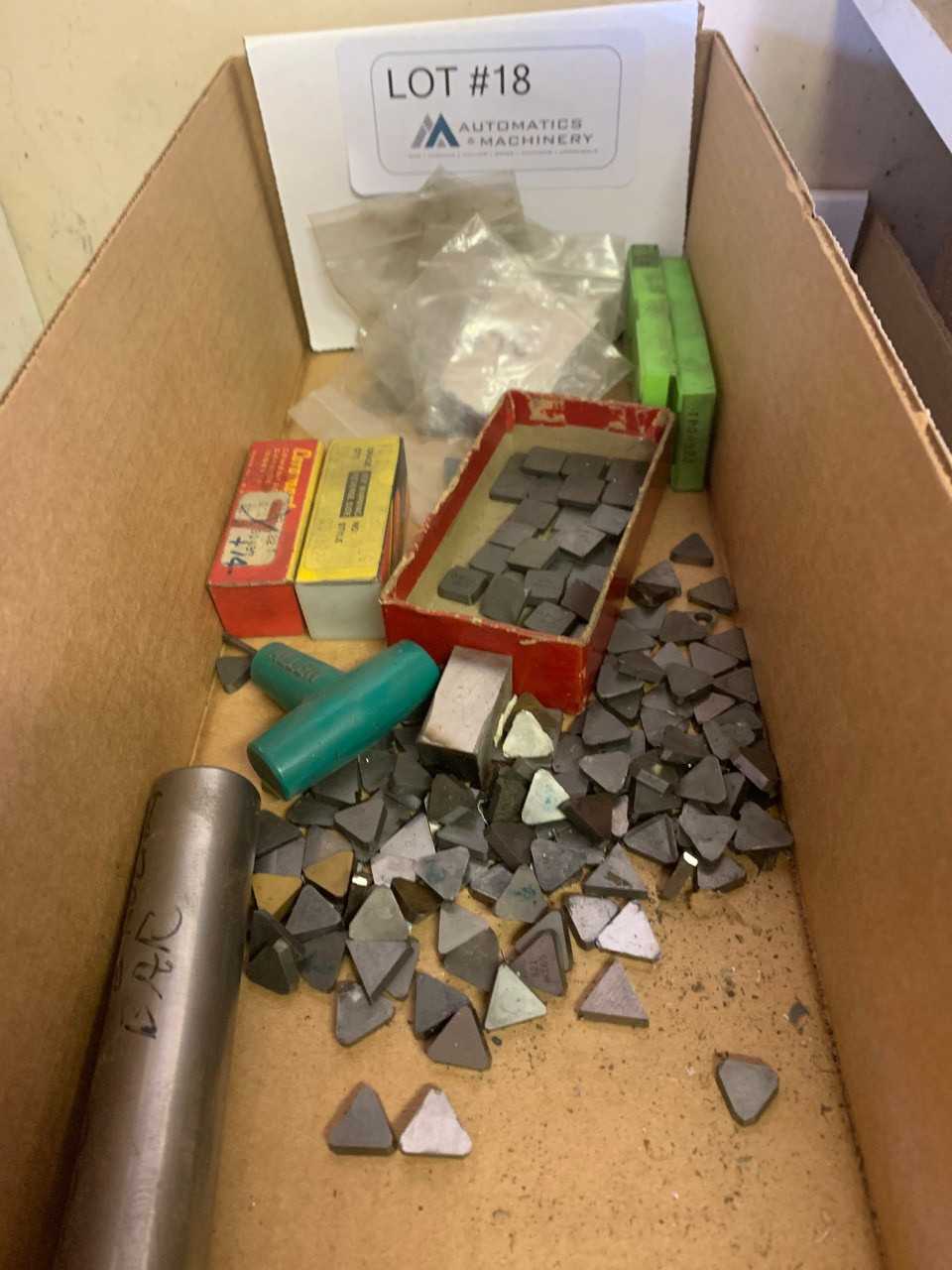 Miscellaneous Carbide Tips - MACHINING ACCESSORIES & TOOLING